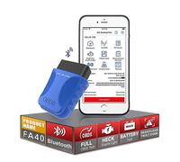 iKiKin Wireless OBD2 Scanner Bluetooth, for iOS iPhone/Android Automatic Diagnostic Scanning Tool, Car Fault Check Engine Light OBDII Car Code Reader for All OBDII Protocol Vehicles Bluetooth 4.2