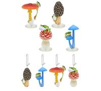 IKIMON Mushroom and Frog Blind Box Vol. 2 - Miniature Collectible Figurine - 1 Random Design from 8 Variations - Cute Nature Decor