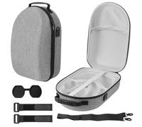 IKITEE Carrying Case for PSVR2, Hard Protective Storage Case for PSVR2 Headset, Touch Controllers, Charging Cable, All-Round Protection Portable PSVR2 Case with Handle & Shoulder Strap