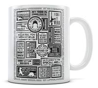 IKJHG Firefly Serenity Mug Browncoat - Firefly Quotes Mug - Ceramic White Coffee Mug 11oz Double Sided