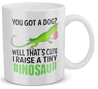 IKJHG Funny Green Anole Mug Pet Lizard Mom Coffee Cup Dad Breed Reptile Keeper (11oz)