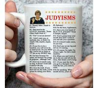 IKJHG Judge Judy Judyisms Quotes Mug White Ceramic 11oz Coffee Tea Cup