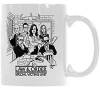 IKJHG Law and Order Special Victims Unit Coffee Mug Ceramic Material Mugs Tea Cup White 11 Oz