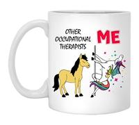 IKJHG Other Occupational Therapists Unicorn Mug Gift Occupational Therapy Cup for Occupational Therapists 11oz White