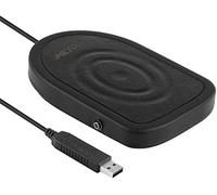 iKKEGOL USB Foot Pedal Switch Gaming, Black Metal Single HID Action Programmable Digital Hand Control Keyboard Mouse with 3 Color Rubber Mat