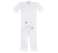 IKKEN Karate Uniform Suit Gi Japanese Cut (10oz - Medium Weight Cotton, 160cm)