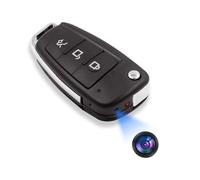IKLOOCQ Car Key Spy Camera Hidden Camera, HD 1080P Mini Spy Camera No WiFi Needed, Outdoor Small Secret Camera, Hidden Mini Spy Nanny Cam with Motion Detection, Night Vision, Loop Record