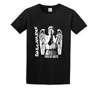 IKOKO Discharge End of Days Poster Punk World Unisex 100% Cotton Short-Sleeve T-Shirts Black M