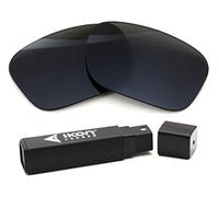 IKON LENSES Replacement Lenses For Oakley Split Shot OO9416 Sunglasses (Polarized), Black/Grey, Oakley Split Shot OO9416