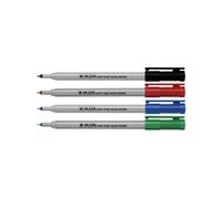 Ikon OHP Pen Non-Permanent Fine Point Assorted (Pack of 4) 7421WLT4