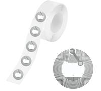 IKOPFLN 60 Pieces NFC Tags 25 mm NTAG213 NFC Rewritable Stickers NFC Cards NFC Cards NFC Stickers NFC Chip for All Mobile Phones and NFC Enabled Devices