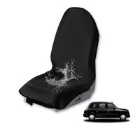 Ikosora 1PCS Sweat Towel Car Non-Slip Seat Cover,Waterproof Sweat Towel Front Seat Cover Suitable for Fitness, Beach,Yoga,Towels for Car Seat, Truck, Van, SUV, Etc(Black)