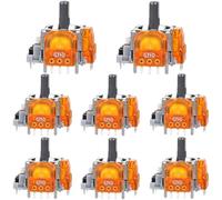 Ikpek 8 Pcs Joystick for PS5 TMR Electromagnetic Joystick Replacement, 3D Analog Sensor Wheel Thumb Sticks Rocker Module Replacement for Sony PlayStation 5 Dualsense Controller