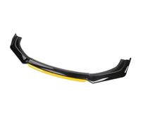 IKQOZPGN Car Front Bumper Splitter for Peugeot RCZ 2011-2023, Auto Front Spoiler Diffuser Modification Front Shovel Decoration Lip Chin Bumpe Protection,A-Yellow