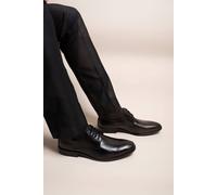 Ikrush Jaxon Lace Up Derby Formal Dress Work Shoes In Black Black