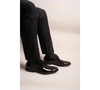 Ikrush Jaxon Lace Up Derby Formal Dress Work Shoes In Jet Black Jet Black