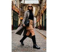 Ikrush Saoirse Knee High Boots In Black Black