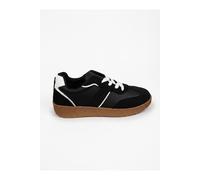 Ikrush Saoirse Retro Style Trainers In Black Black