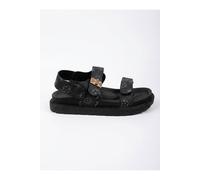 IKRUSH Women's Saoirse Geometric Print Flatform Sandals in Black | Size: 5 IKRUSH Black 5