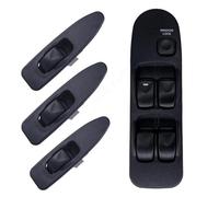 IKUESM Car Accessories Front left right Electric Power Window Lifter Switch Compatible with Mitsubishi Carisma Space Star 95-2006 MR740599 MR792851(4pcs 1set)
