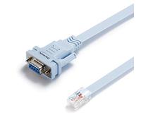 IKWAN DB9 to RJ45 Console Cable,Compatible with Cisco Routers Switches Firewalls CAB-CONSOLE-RJ45