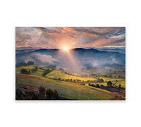 IKYE Laura Knight Famous Canvas Prints. Famous Wall Art Paintings.（Sundown） Reproduced On Canvas. Living Room Office Wall Decoration 50x80cm(19.6x61.5in) Frameless