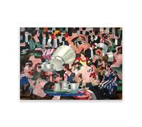 IKYE Stanley Cursiter(Synthesis) Famous Paintings Wall Art. Reproductions Of Famous Paintings. Canvas Art Pictures For Living Room Home Decor.60x84cm(23.6x33.1in) Frameless