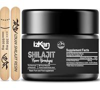 iKzan Shilajit Resin 100% Natural Himalayan Pure Organic Shilajit 600mg with 85+ Trace Minerals & Fulvic Acid Supports Energy, Strength & Immunity, 30 Grams.