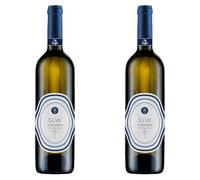 Il Bianco 450 'Zero Sugar - Zero Carbs' Piemonté White, 11 ABV, 75 y SLIM Wine (Pack of 2)