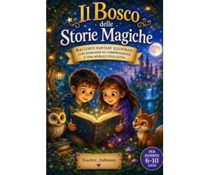 Il Bosco delle Storie Magiche: Racconti illustrati con domande di comprensione e una morale educativa