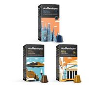 Il Caffè Italiano Compatible Capsules Nespresso Tasting Kit 90pcs | Nespresso Compatible Coffee Capsules Tour D’italia, Various Intensities | Nespresso Compatible Capsules Made In Italy | Frhome