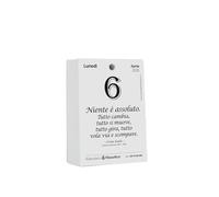 Il Calendario Filosofico 2026, Replacement A6 Size 10 x 14 cm, The First and the Original Table Calendar with 365 Days of Philosophical Phrases, Read a Phrase Every Day, Designed and Created in