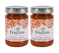 il Frutteto Italia 100% Romagna Apricot Organic Fruit Spread. Pack of 2 jars. 2x215g.