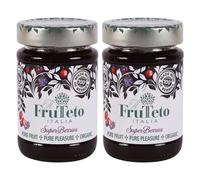 il Frutteto Italia 100% Superberries Organic Fruit Spread. Pack of 2 jars. 2x215g.