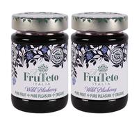 il Frutteto Italia 100% Wild Blueberry Organic Fruit Spread. Pack of 2 jars. 2x215g.
