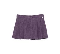 Il Gufo buttoned pleated skirt - Purple 4-10-12