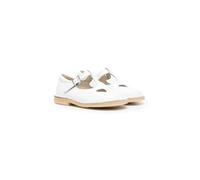 Il Gufo cut-out leather ballerinas - White 21-22-23-24-25-26-27-28-29