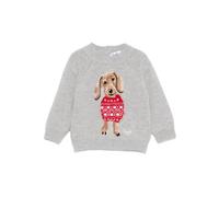 Il Gufo embroidered sweater - Grey 6-9-12-24