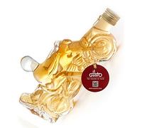 IL GUSTO Bourbon Whisky Gift in a Motor-Bike-Shaped Glass Bottle - 350ml - 40% Alc