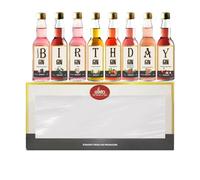 IL GUSTO Limited Edition Birthday Gin Gift Set - 8x40ml (Presentation Box) | Eight fruity premium gins • Premium birthdays presentation • Memorable occasion keepsake • Gift for gin and cocktail lovers