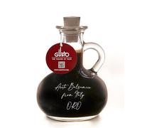 IL GUSTO ORO Aceto Balsamico di Modena IGP - Aged Italian Balsamic Vinegar in Oak Barrels - Rich Dense & Balanced Flavour - Premium Gourmet Vinegar from Italy - 250ml