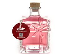 IL GUSTO Pink Gin in a Present Shaped Glass Bottle - 350ml - 40% Alc