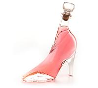 IL GUSTO Pink Vodka - Stiletto Shaped Glass Bottle - Luxury Fashion-Inspired Vodka - Elegant Statement Bottle for Christmas, Valentine’s Day, Mother’s Day & Special Occasions - 350ml | 36% Vol
