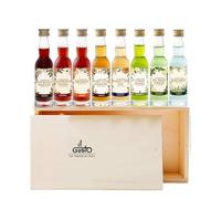 IL GUSTO Premium Cocktail Tasting Gift Set - 8 x 40ml Flavoured Cocktails in Handcrafted Wooden Gift Box | Espresso Martini, Negroni, Margarita, Porn Star Martini & More | Unique Gift for Men & Women