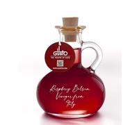 IL GUSTO Raspberry Balsam Vinegar of Modena - Sweet Fruity Gourmet Dressing - Rich Fresh Vintage Style Balsam for Salads Desserts Meat & Fish - 250ml
