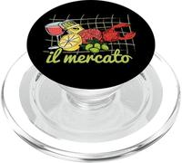 Il Mercato Italian Summer Farmer Market Sardines Tinned Fish PopSockets PopGrip for MagSafe