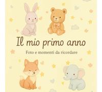 Il mio primo anno: foto e momenti da ricordare