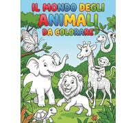Il mondo degli animali da colorare