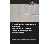 Il pavimento in cemento stampato nell'interfaccia con l'arte e il design nel Mato Grosso