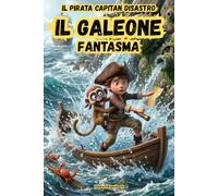 Il Pirata Capitan Disastro - Il Galeone Fantasma: Un’avventura per ragazzi tra misteri, mappe del tesoro, buffi pirati pasticcioni e divertenti peripezie in alto mare. Libro per ragazzi 9-12 anni